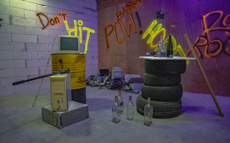 Best Indoor Activities in JB for Couples Rage Room @ The Zone