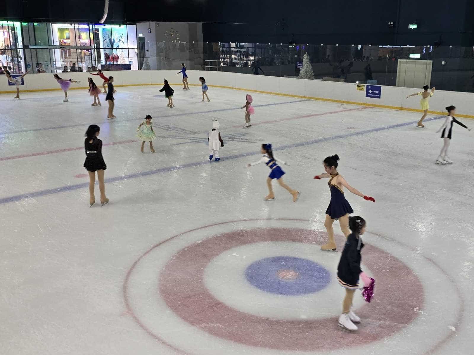 Things to Do in Johor Bahru During Christmas Blue Ice Skating Rink